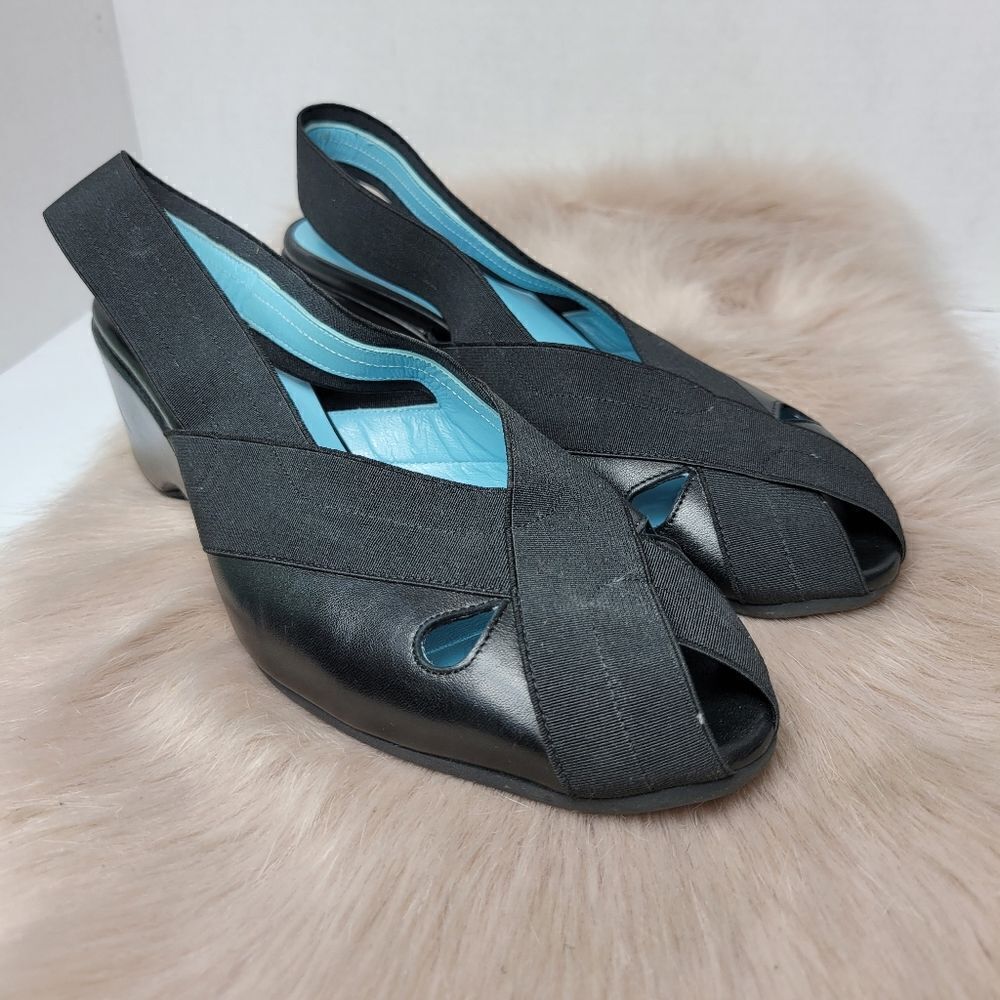 Thierry Rabotin Sexy sling-backs Peep Toe Women's Wedge Sandals Shoes